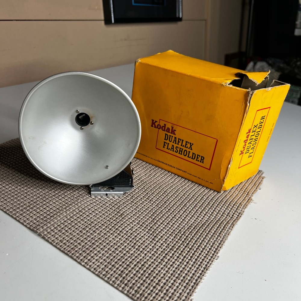 Vintage Kodak Duaflex Flasholder No 40 41F Camera Flash with Original Box